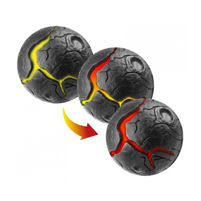 Waboba Lava Ball Extreme Bouncing Springball Sprungball wechselt bei Sonne UV-Licht die Farbe