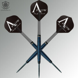 Dynasty Steel Darts A-Flow Black Line Coating Type X Fallon Sherrock 4 95% Tungsten Steeltip Darts Steeldart 23 g