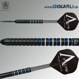 Dynasty Steel Darts A-Flow Black Line Coating Type X Fallon Sherrock 4S 95% Tungsten Steeltip Darts Steeldart 23 g