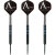 Dynasty Steel Darts A-Flow Black Line Coating Type X Fallon Sherrock 4S 95% Tungsten Steeltip Darts Steeldart 23 g