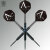 Dynasty Steel Darts A-Flow Black Line Coating Type X Fallon Sherrock 4S 95% Tungsten Steeltip Darts Steeldart 23 g