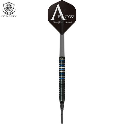 Dynasty Soft Darts A-Flow Black Line Coating Type X Fallon Sherrock 4S 95% Tungsten Softtip Darts Softdart 19 g