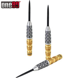 one80 Steel Dart Lourence Ilagan The Gunner 3 VHD Schwarz/Gold 90% Tungsten Steeltip Dart Steeldart