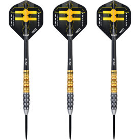 one80 Steel Dart Lourence Ilagan The Gunner 3 VHD Schwarz/Gold 90% Tungsten Steeltip Dart Steeldart 22 g