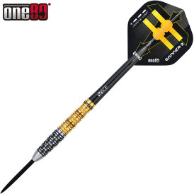 one80 Steel Dart Lourence Ilagan The Gunner 3 VHD Schwarz/Gold 90% Tungsten Steeltip Dart Steeldart 23 g