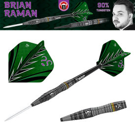 BULLS Steel Darts Pro Brian Raman G1 The Riddler 90% Tungsten Steel Dart Steeldart Steeltip 26 g