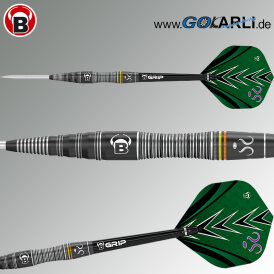 BULLS Steel Darts Pro Brian Raman G1 The Riddler 90% Tungsten Steel Dart Steeldart Steeltip 26 g