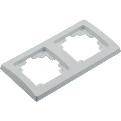 DELPHI Rahmen Ersatzrahmen weiß 2-fach