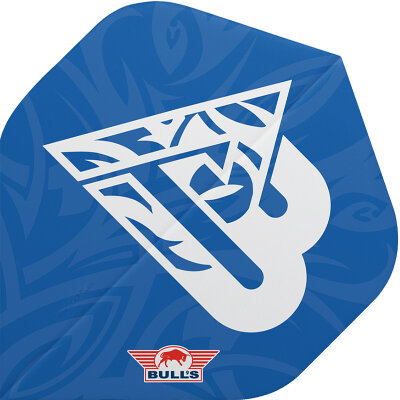 BULLS NL Dart Flight Player 100 90 Andy Baetens The Beast Flights Dartflight Blau