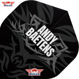 BULLS NL Dart Flight Player 100 80 Andy Baetens The Beast Flights Dartflight Schwarz