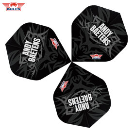 BULLS NL Dart Flight Player 100 80 Andy Baetens The Beast Flights Dartflight Schwarz