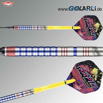 BULLS NL Soft Darts Ricky Evans 90% Tungsten The Rapid Softtip Darts Softdart 20 g
