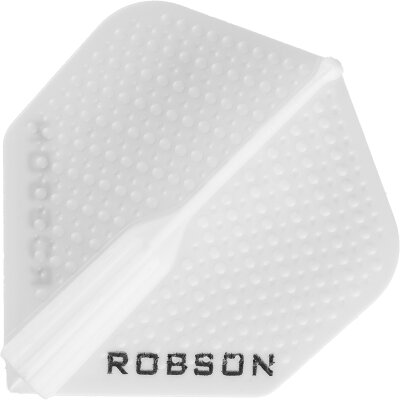 Robson Plus Dart Flight Dimpled Std. Nr.2 Dartflight Flight- Form / Shape Standard Wei� Nr.2