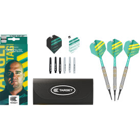 Target Soft Darts Rob Cross Brass All-in-One-Serie Softtip Dart Softdart 18 g
