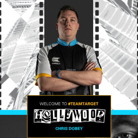 Target Dart Pro Ultra 3 3er Sätze Chris Dobey Hollywood Generation One Dartflights Design 2023 G1 Flight Nr.2