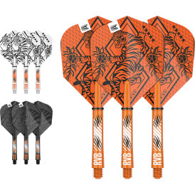 Target Dart INK RVB Raymond van Barneveld Flight & Shaft Kit in drei Farben
