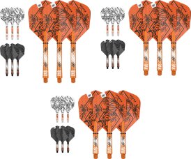 Target Dart INK RVB Raymond van Barneveld Flight & Shaft Kit in drei Farben