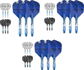 Target Dart INK Phil Taylor The Power Flight & Shaft Kit in drei Farben