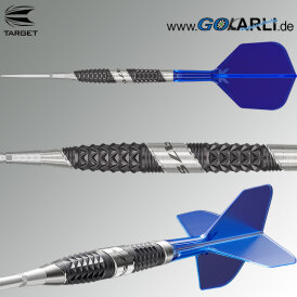 Target Steel Darts SWISS Point 975 Ultra Marine 03 97,5% Tungsten Steeltip Steeldart 22 g