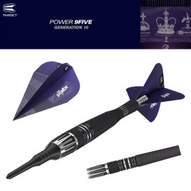 Target Soft Darts Phil Taylor Power 9Five GEN 10 Generation 10 95% Tungsten Softtip Softdart 18 g