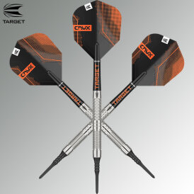 Target Soft Darts Crux 10 90% Tungsten Softtip Softdart 18 g