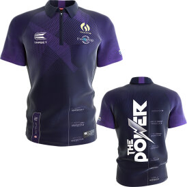 Target Darts Cool Play Collared Shirt Phil Taylor The Power Matchshirt Dart Shirt Dartshirt Trikot Design 2023 Größe XS