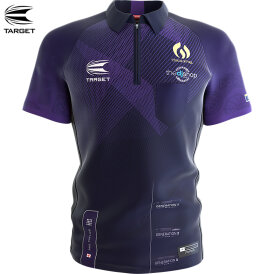Target Darts Cool Play Collared Shirt Phil Taylor The Power Matchshirt Dart Shirt Dartshirt Trikot Design 2023 Größe XS