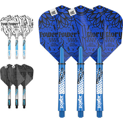 Target Dart INK Phil Taylor The Power Flight & Shaft Kit in drei Farben M Mittel