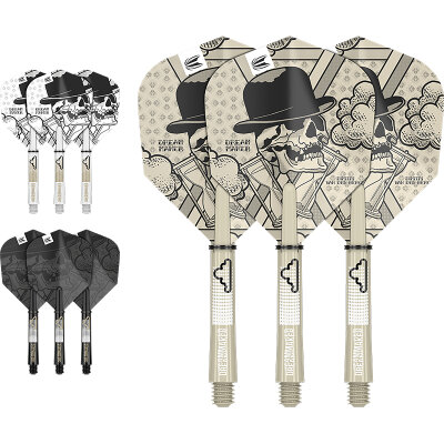 Target Dart INK Dimitri van den Bergh The Dreammaker Flight & Shaft Kit in drei Farben IM Intermediate