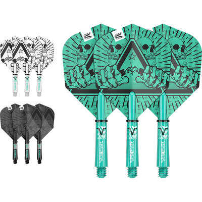 Target Dart INK Rob Cross Voltage Flight & Shaft Kit in drei Farben S Kurz