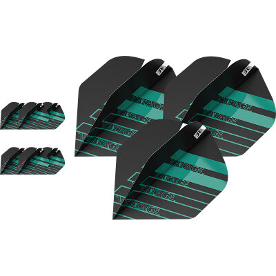 Target Dart Pro Ultra 3 3er Sätze Rob Cross Voltage Dartflights Nr.2 2023 Schwarz