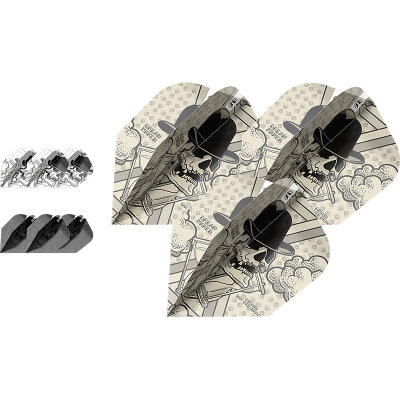 Target Dart Pro Ultra Dimitri van den Bergh The Dreammaker INK Bundle Dart Flight Dartflights 3 Farben Design 2023 Nr.6 Flight