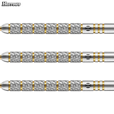 Harrows Steel Darts Boxer 50 Years Golden Anniversary Edition 90% Tungsten Steeltip Dart Steeldart