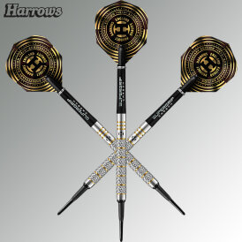 Harrows Soft Darts Boxer 50 Years Golden Anniversary Edition 90% Tungsten Softtip Dart Softdart 18 g