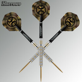 Harrows Steel Darts Boxer 50 Years Golden Anniversary Edition 90% Tungsten Steeltip Dart Steeldart 23 g