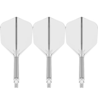 Target Dart K-Flex Flight- Schaftsystem patentierten Twist-System Klar Standard Nr.6 IM Intermediate