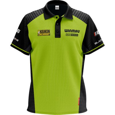 Winmau Darts MvG Michael van Gerwen Pro-Line Tour Shirt Matchshirt Dart Shirt Player Shirt Trikot Design 2024 Gre XL