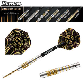 Harrows Steel Darts Boxer Bomb 50 Years Golden Anniversary Edition 90% Tungsten Steeltip Dart Steeldart
