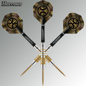Harrows Steel Darts Boxer Bomb 50 Years Golden Anniversary Edition 90% Tungsten Steeltip Dart Steeldart 22 g