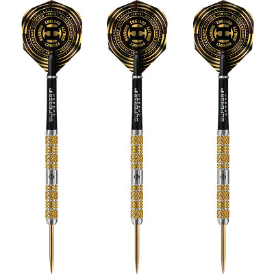 Harrows Steel Darts Atlantis 50 Years Golden Anniversary Edition 95% Tungsten Steeltip Dart Steeldart 26 g