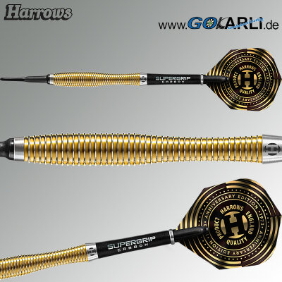 Harrows Soft Darts V-Wing 50 Years Golden Anniversary Edition 90% Tungsten Softtip Dart Softdart 18 g