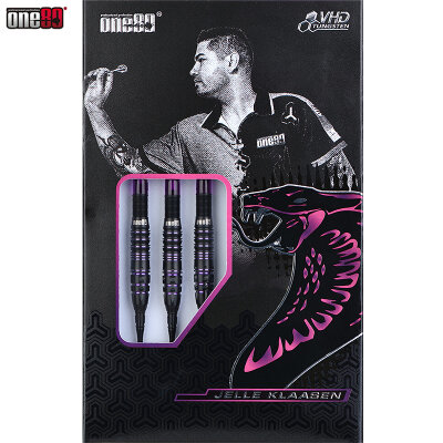 one80 Soft Dart Jelle Klaasen The Cobra VHD 90% Tungsten Softtip Dart Softdart 16 g