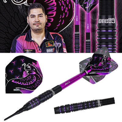 one80 Soft Dart Jelle Klaasen The Cobra VHD 90% Tungsten Softtip Dart Softdart 16 g
