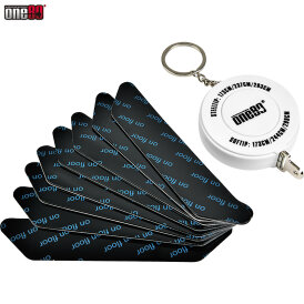 one80 Dart Poly Dart Mat Dartteppich incl. Oche Tape rutschfeste gummierte Unterseite 310x70 cm Logo