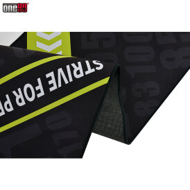 one80 Dart Poly Dart Mat Dartteppich incl. Oche Tape rutschfeste gummierte Unterseite 310x70 cm Perfection