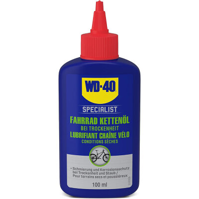 WD-40 SPECIALIST Fahrrad Ketten�l bei Trockenheit 100 ml