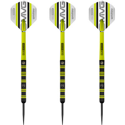 Winmau Steel Darts MvG Michael van Gerwen Pro-Series 85% Range Tungsten Steeltip Dart Steeldart 23 g