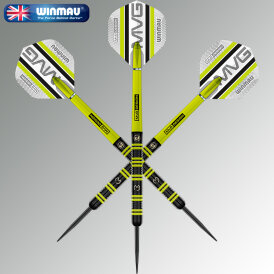 Winmau Steel Darts MvG Michael van Gerwen Pro-Series 85% Range Tungsten Steeltip Dart Steeldart 23 g