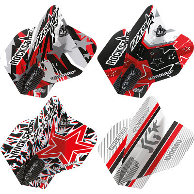 Winmau Prism Alpha, Prism Zeta Joe Cullen Dart Flight in verschiedenen Designs 2023