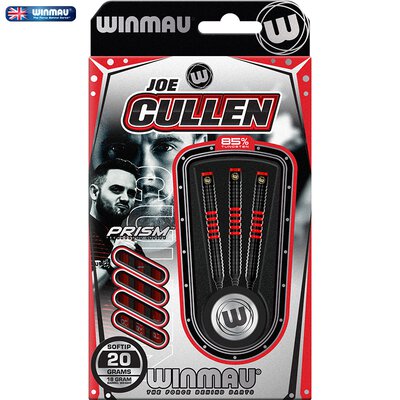 Winmau Soft Darts Joe Cullen Pro-Series 85% Tungsten Range Softtip Dart Softdart 20 g